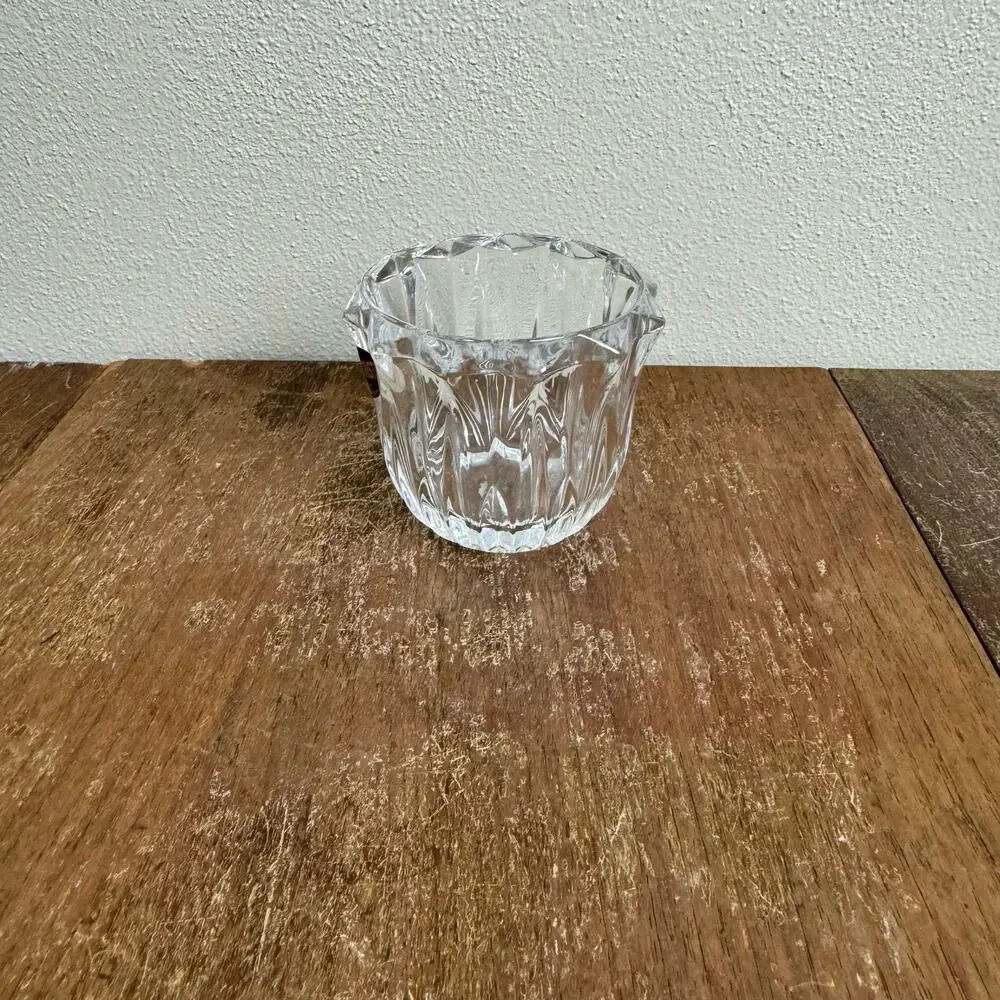 U.S.A. Deplomb 24% Lead Crystal Votive Candle‎ Holder